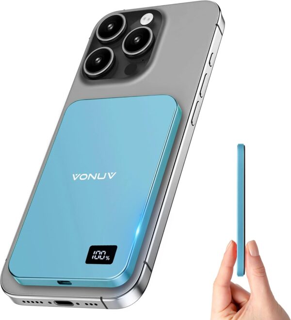 Magnetic Portable Charger 65%OFF Limited time deal with promo code:45ZFR7FL